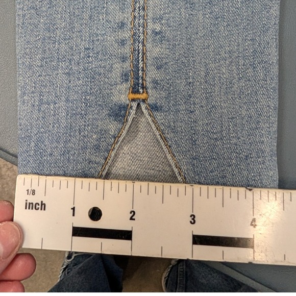 True Religion Womens Skinny Jeans Size 28 Ankle Halle Blue Back Notch High Rise - Picture 15 of 16